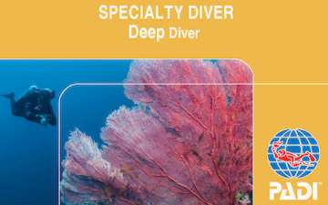 PADI deep diver
