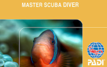 PADI master SCUBA diver course