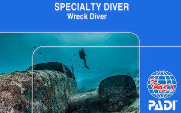PADI wreck diver