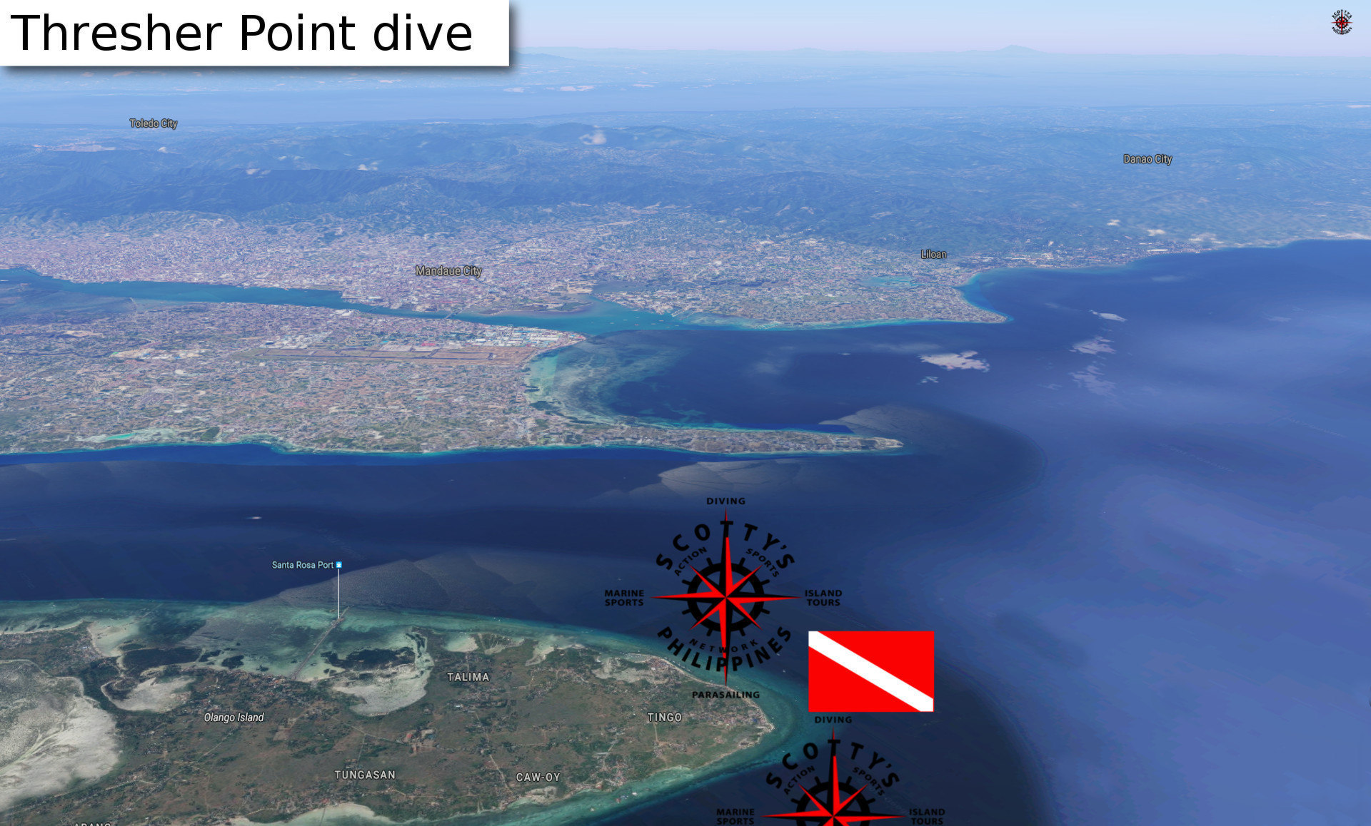 Thresher point diving spot