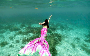 Ocean Mermaid swimming tails