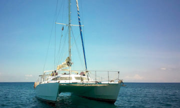 Luxury Sailing Catamaran Boat