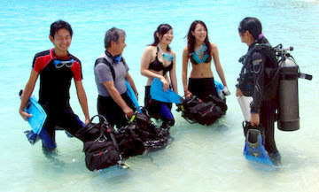 SCUBA diving courses in one of our dive centers