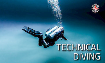 Technical scuba diving course
