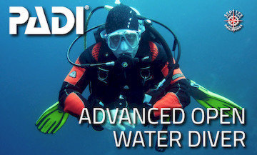 PADI advanced open water with the nitrox course package