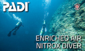 The advanced openwater and the nitrox diver package