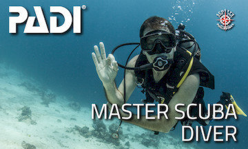 PADI Master Scuba Diver course