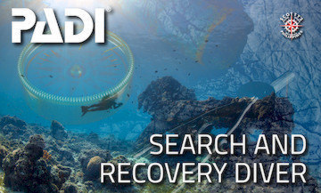 PADI search and recovery course