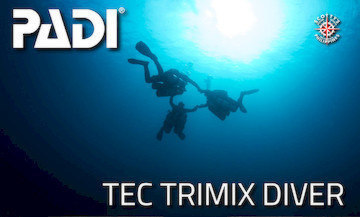 The PADI tec trimix diver course