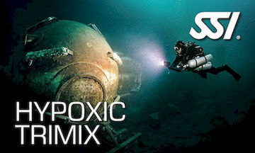 The SSI hypoxic trimix XR diving course