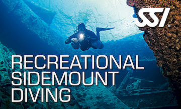 The SSI sidemount diving course