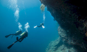 nitrox diver scuba diving