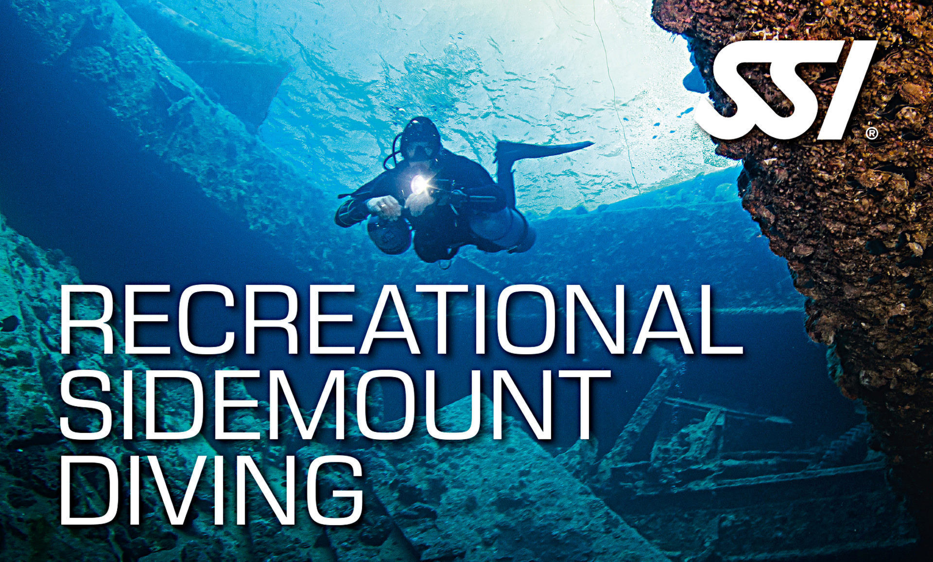 The SSI Recreational Sidemount Diving course and certification